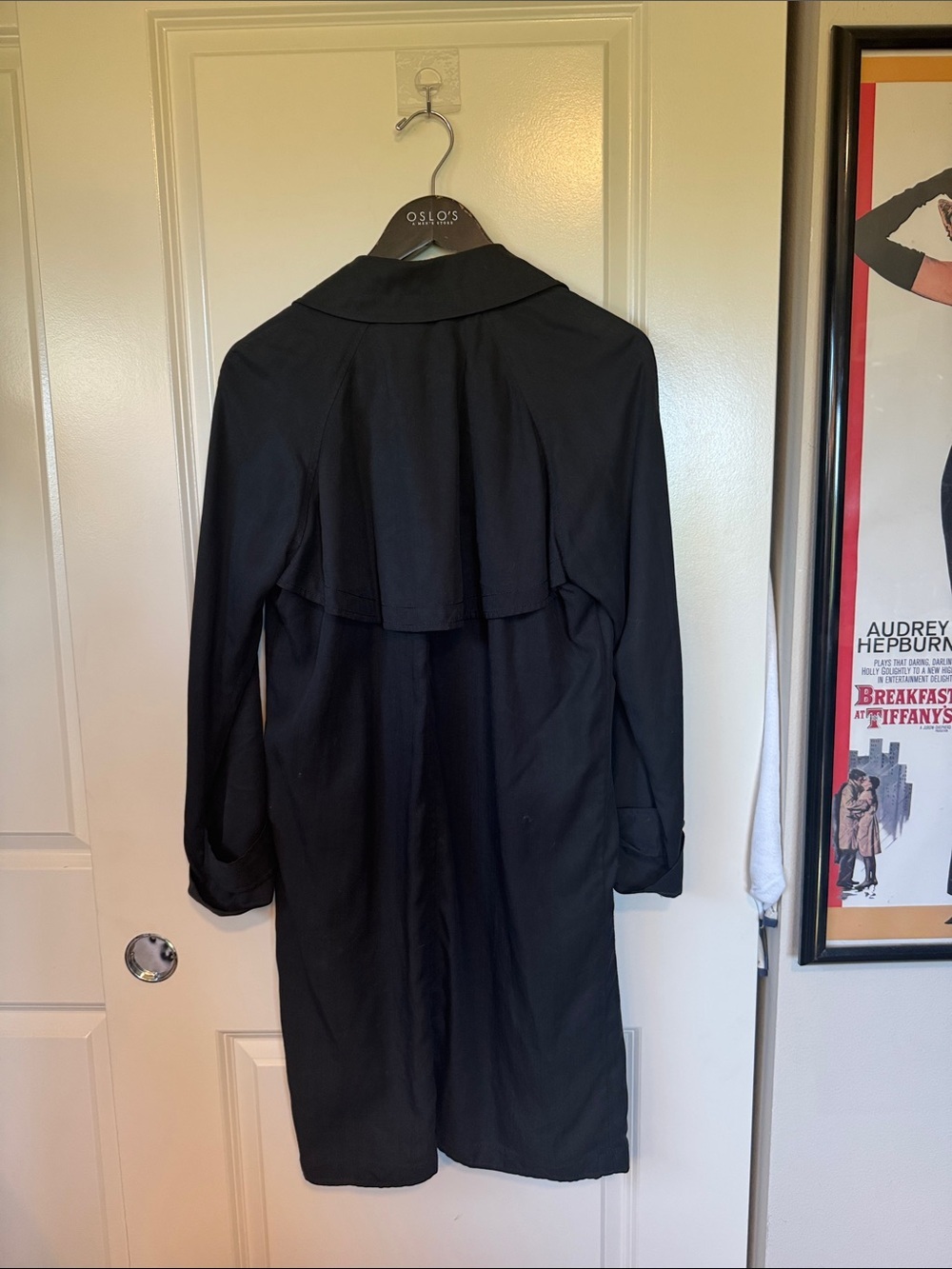 Aritzia Babaton Black Longline Open-Front Duster - Picture 5 of 11